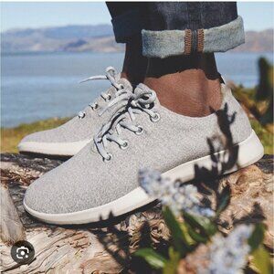 Allbirds Men's Wool Runner Dapple Gray Cream Sole Size 11